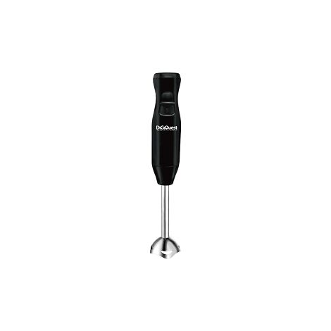 DIGIQUEST Frullatore ad immersione HANDY 99, Lame in Acciaio INOX, Potenza 250Watt, Braccio Smontabile, Impugnatura Ergonomica e occhiello per Aggancio - Nero