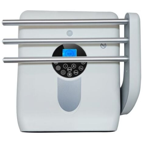 Drexon 813510 -Sèche-serviettes soufflant 2000W TARA - 35.5x14.5x58 cm- Affichage Led