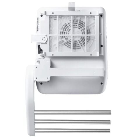 Drexon 813510 -Sèche-serviettes soufflant 2000W TARA - 35.5x14.5x58 cm- Affichage Led