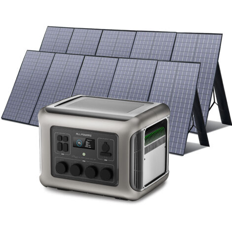 BLUETTI EB55 Generatore Solare con Pannello Solare PV120, Batteria BLUETTI EB55 Generatore Solare con Pannello Solare PV120, Batteria