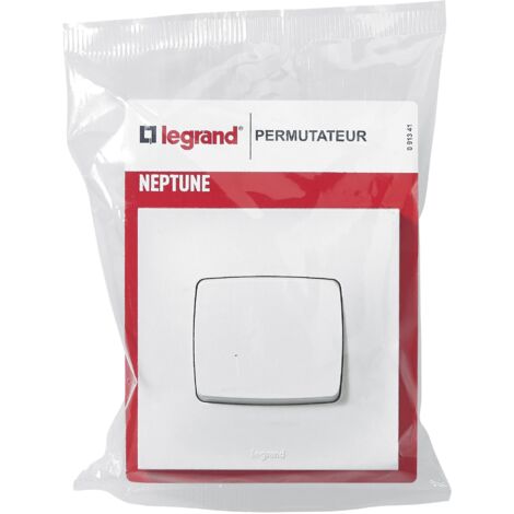 Legrand - Permutateur Neptune - 10A - Blanc