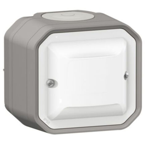 Détecteur De Présence Mural LEGRAND Céliane – Sans Neutre, Compatible LED Jusqu'à 100W, Finition Titanium