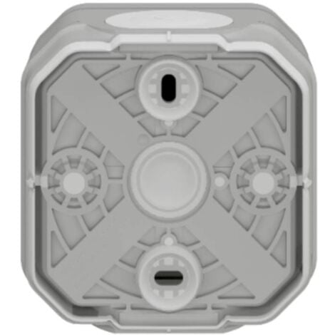 Legrand - Détecteur de mouvement sans Neutre Plexo complet saillie - Gris