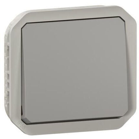 Legrand - Interrupteur ou va-et-vient Plexo composable - Gris