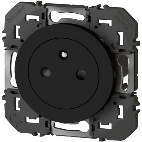 Legrand - Prise de courant 2P+T Surface dooxie 16A - Finition Noir