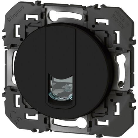 Legrand - Prise blindée RJ45 catégorie 6 STP Dooxie - Finition Noir