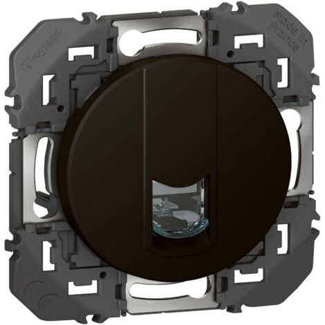 Legrand - Prise blindée RJ45 catégorie 6 STP Dooxie - Finition Noir