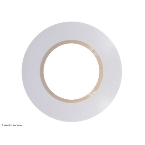 Legrand – Plaque ronde dooxie 1 poste 600970 – Finition dune – Pour espaces confinés – Compatible avec mécanisme dooxie