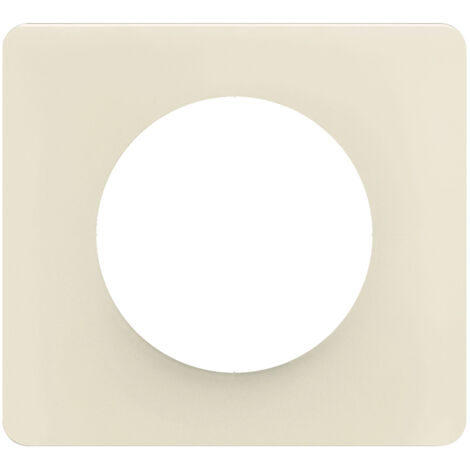 Legrand - Plaque Céliane 1 poste - Blanc Amande