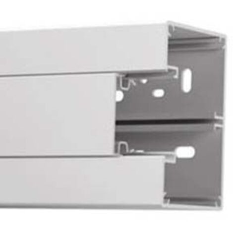 Goulotte électrique GEWISS GGK - Plastique Blanc 250mm X 60mm X 1,3m - NEUVE