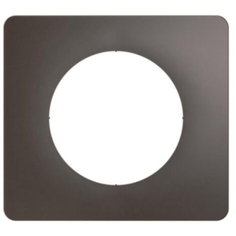 Legrand – Plaque de finition Céliane monoposte – Gris cendré – Fixation clipsable – Compatible mécanismes Céliane – Usage intérieur