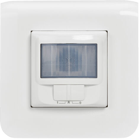 Legrand – Interrupteur automatique complet blanc – Détecteur de mouvement pour installation facile – Compatible avec toutes les lampes – Fonction de forçage ON