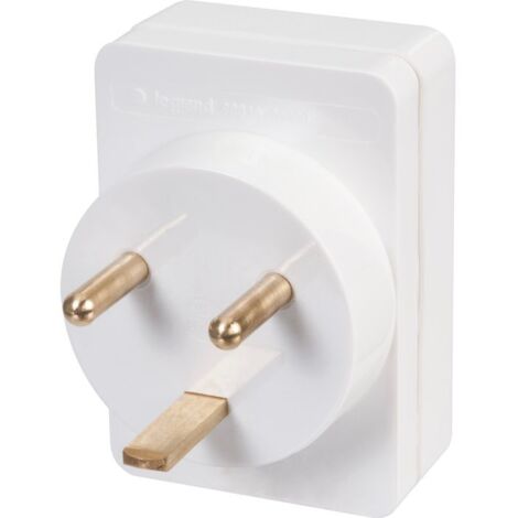 Legrand Adapter Häuslich/industriell – 2P+T, 16 A, 3000 W, Für Stecker & Sockel
