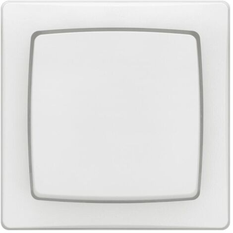 LEGRAND Poussoir saillie complet, LEGRAND Asl, blanc