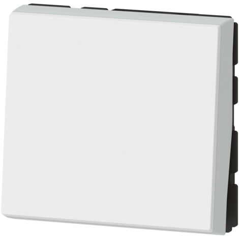 Legrand – Interrupteur va-et-vient à voyant témoin Mosaic – Connexion rapide sans outil – Fixation à vis et griffes – Pour installation électrique moderne