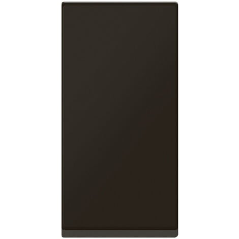 Legrand - Interrupteur ou va-et-vient Mosaic Easy-Led 10A 1 module - Noir mat