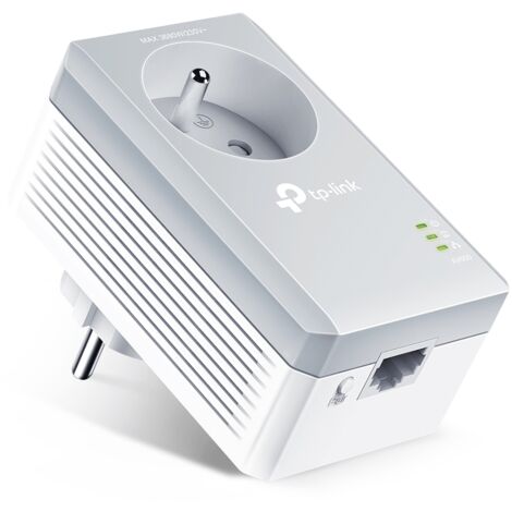 Tp-Link – Prise CPL 500 Mbit/s – Prise Ethernet blanche – Lot de 2 – Idéal pour connexion réseau stable (1/10)