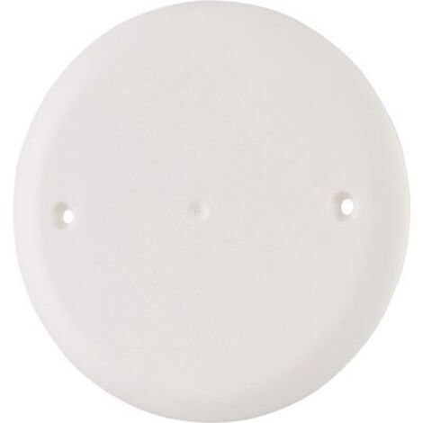Couvercle universel BATIBOX rond D 85 mm pour boîte 1 poste - LEGRAND - 080180