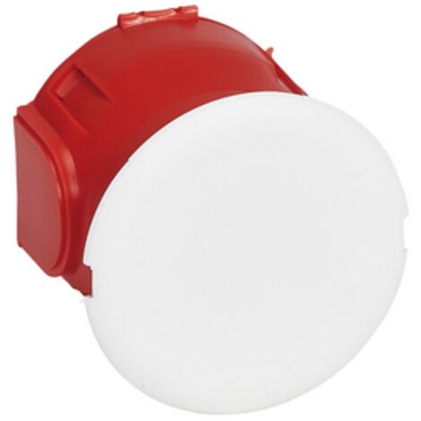 Legrand – Boîte d'encastrement mural 40mm – Fixation par scellement dans murs en parpaing ou brique – Pour installation discrète et sécurisée