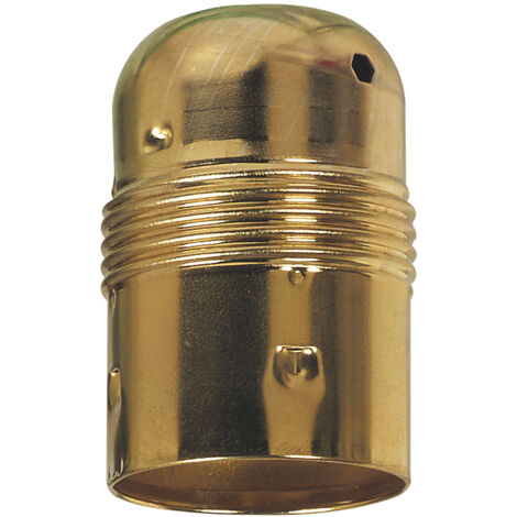 Legrand - Douille culot E27 à chemise lisse métallique et borne de terre 4A 150W