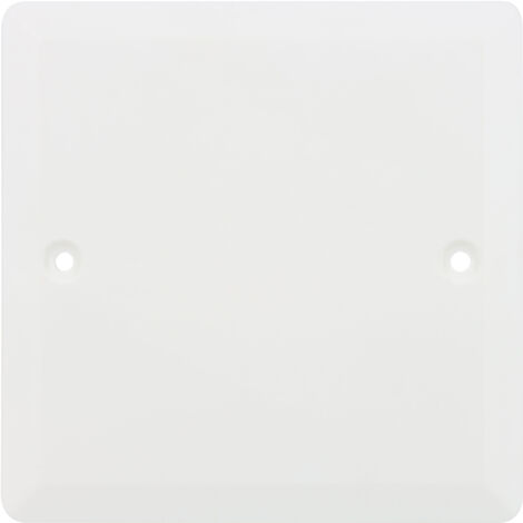 Legrand – Couvercle pour boîte à encastrer Batibox maçonnerie 80x80mm – Fixation par clips – Finition soignée pour installations électriques