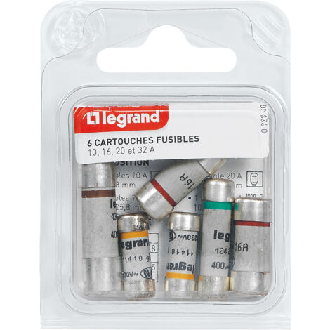 Legrand - Cartouches fusibles pour appareils électroniques - 5x20mm - 4A (1/3)