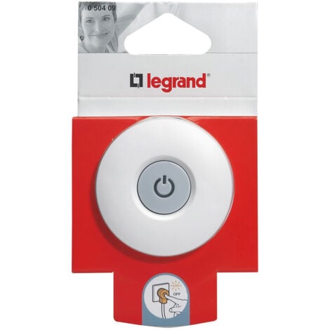 Legrand - Fiche double fonction 2P+T 16A 250V avec interrupteur 16A