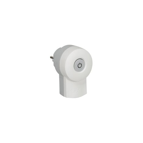 Legrand - Fiche double fonction 2P+T 16A 250V avec interrupteur 16A