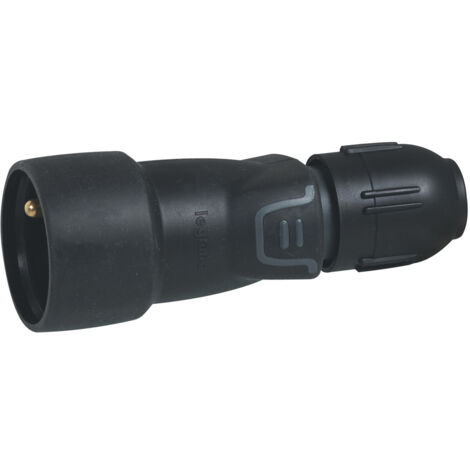 Legrand - Prolongateur caoutchouc 2P+T 16A IP44 IK08 connexion auto (1/5)
