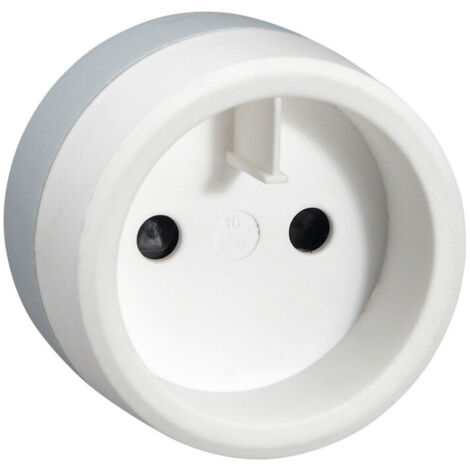 Legrand – Adaptateur de voyage 2P 16A 230V – Fiche standard français vers prise standard américain – Sortie 16A – Puissance 1380W