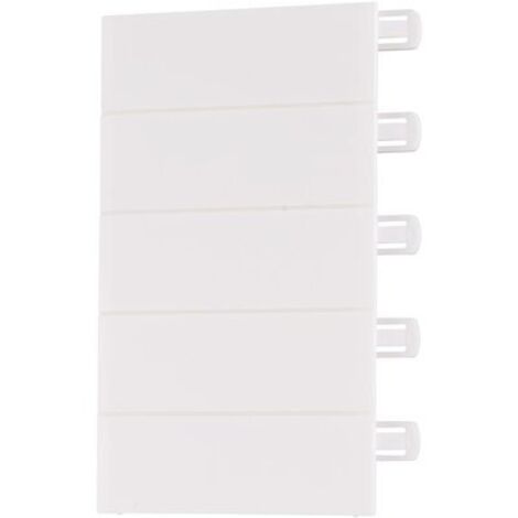 Legrand 001660 - Obturateur 5 Modules - blanc RAL 9010