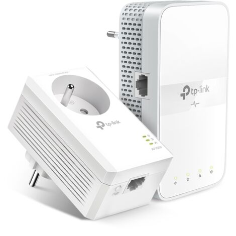 Kit 2x CPL AV1000 Gigabit WiFi AC avec prise gigogne - TL-WPA7617 KIT - TP-LINK