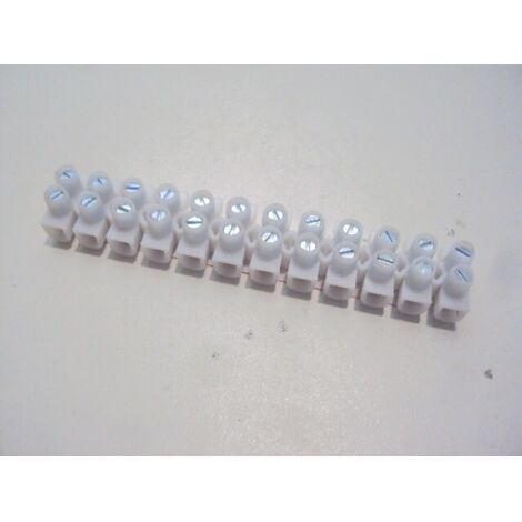 Legrand - Borne de raccordement Nylbloc - 2,5mm² - 24A - 12 bornes - Blanc (1/3)