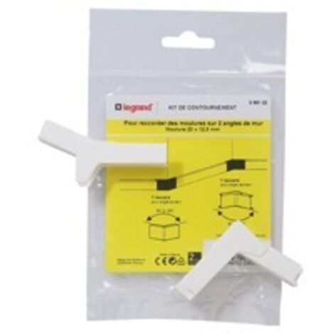 Legrand - Kit de contournement - Pour moulure 20x12,5mm (1/2)