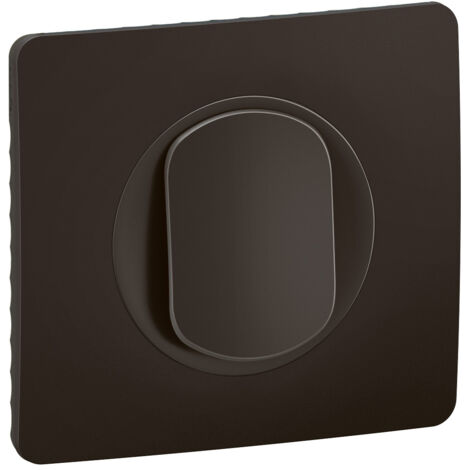 Legrand - Poussoir inverseur Céliane 6A complet - Noir (1/2)