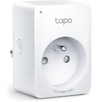 Tp-Link – Prise connectée WiFi avec suivi de consommation – Programmation automatique – Commande vocale Alexa et Google Assistant – Design compact