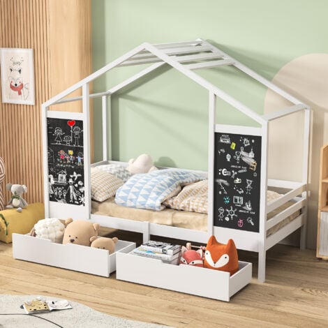 IKEA Camas Cama Infantil En Forma De Tipi NAKANA Con Barandilla De