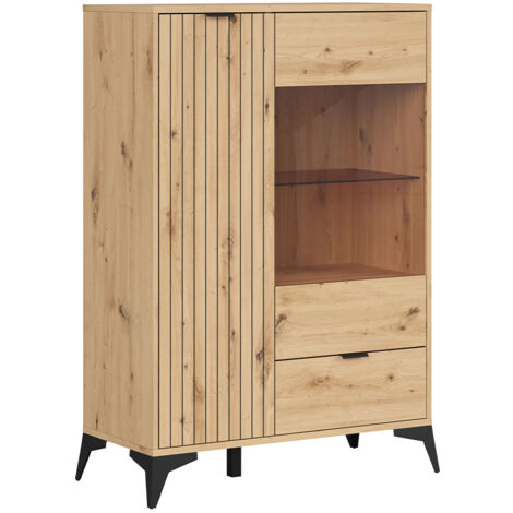 Vajillero 2 puertas 1 cajón Mao Madera