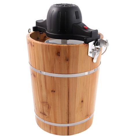 Sorbetière électrique GIVRETO en bois 5.5 L