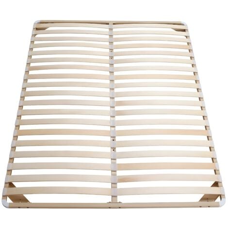 Sommier à Lattes 140 X 200 - Cadre Acier - Fabrication Italienne