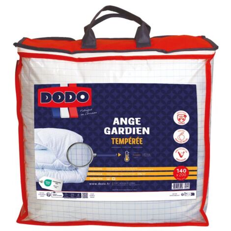 Couette DODO protection totale anti acariens - 140 x 200 cm - Fibre Volupt’air®  ANGE GARDIEN (1/2)