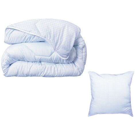 Pack DODO couette 140 x 200 cm + 1 oreiller 60 x 60 cm - Protection Totale anti acariens - ANGE GARDIEN (1/5)