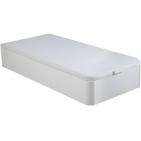 Sommier coffre 90 x 200 cm - Blanc mat - HESTIA de YSMÉE (1/5)
