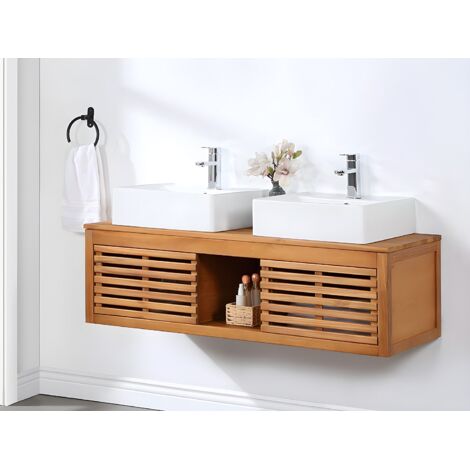 Meuble de salle de bain suspendu : guide complet pour choisir le modèle idéal - Aménagement