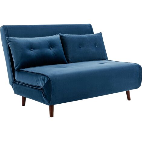 Ensemble de Canapés 2 pcs Bleu 139 x 78 x 80 cm tissu | Leroy Merlin