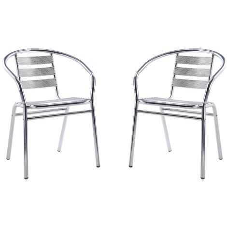 Lot de 2 fauteuils de jardin en aluminium  - MONTMARTRE de MYLIA (1/4)