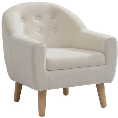 Mini Fauteuil Enfant Pliable Velours Côtelé Gris – Siège Douillet & Convertible Lit – Chambre Bébé & Enfant