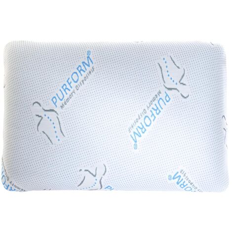 Oreiller mémoire de forme 40 x 60 cm anti acariens PURFORM - SIRONA