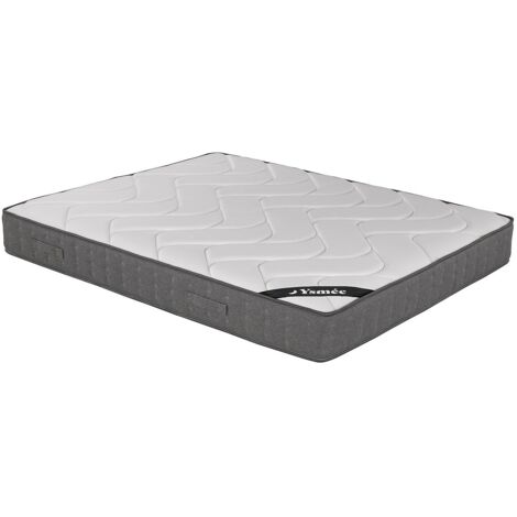 Matelas 140 x 200 cm ressorts ensachés 5 zones accueil mémoire de forme ép.23cm - BABYLONE de YSMÉE (1/5)