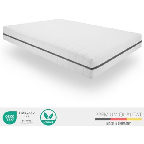 Matelas VitaliSpa Calma Confort 7Z Premium 140x200 Cm - Mousse à Froid 20cm, Fermeté Moyenne, Neuf